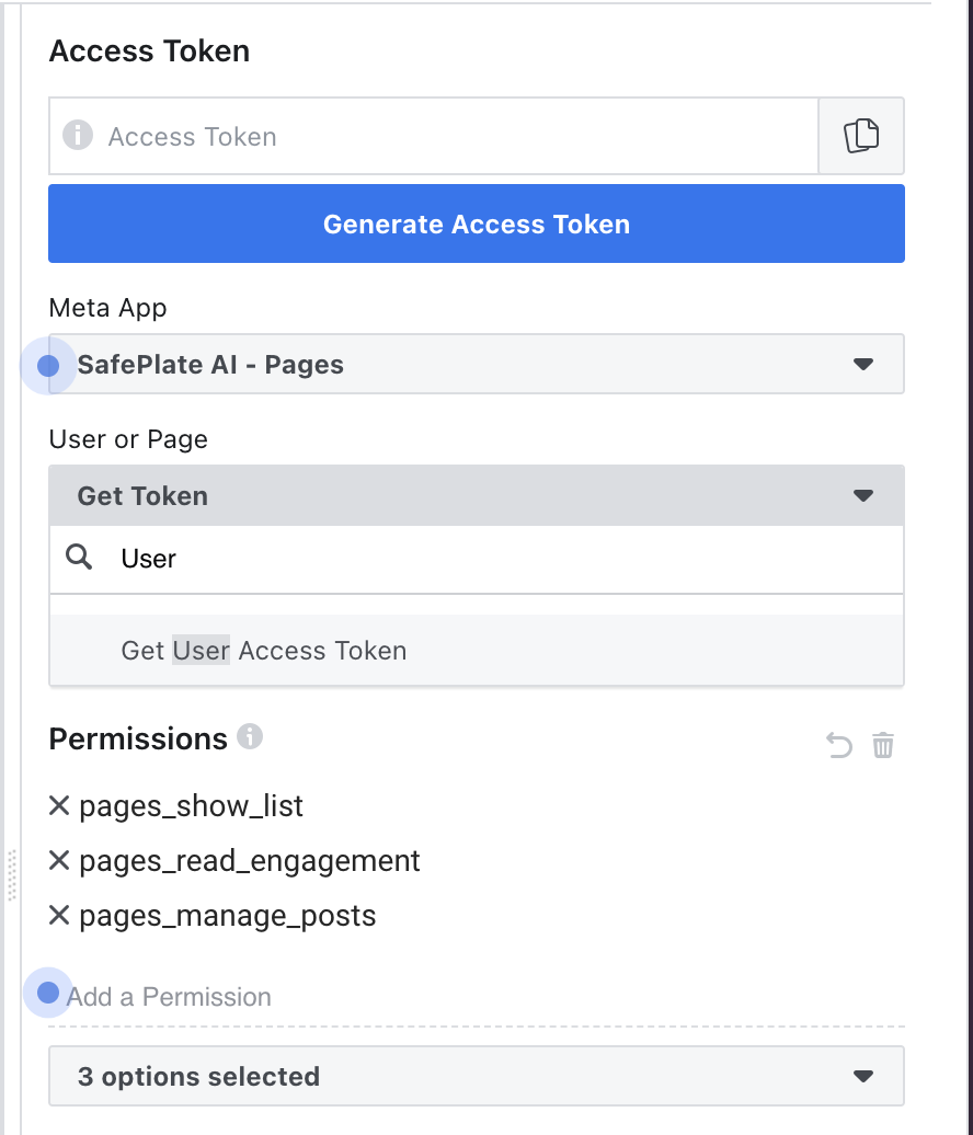 Safeplate AI - Get User Access Token